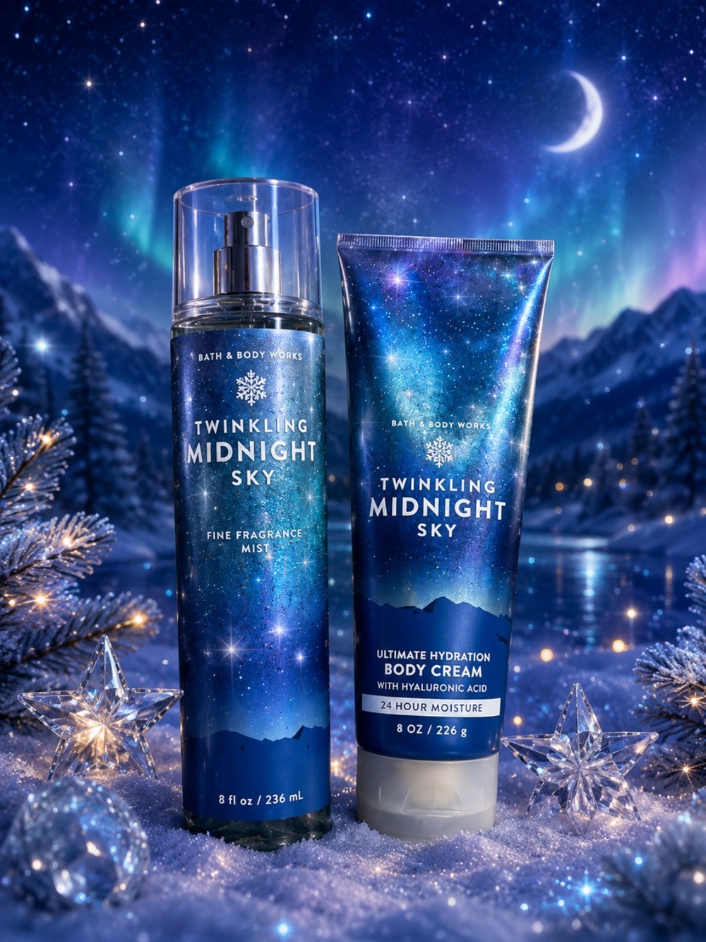 Bath & Body Works 
Twinkling Midnight Sky Set